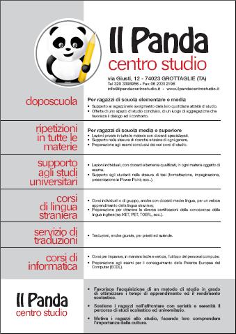 Il Panda Centro Studio - Locandina